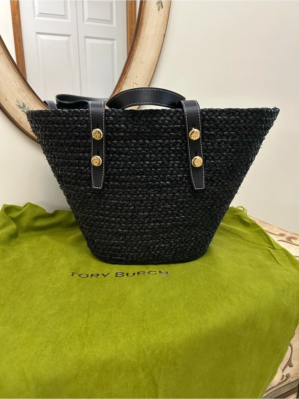 Tory Burch Small Romy Basket Tote